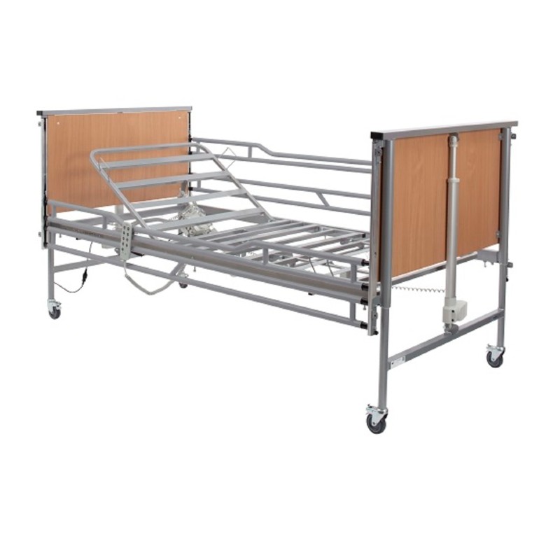 Casa Elite Low Profiling Bed w/ Metal Rails Health and Care
